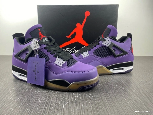 MaikeSneakers 766296 4 Family) Travis Retro and Scott LN4 (Friends Purple Jordan 0731